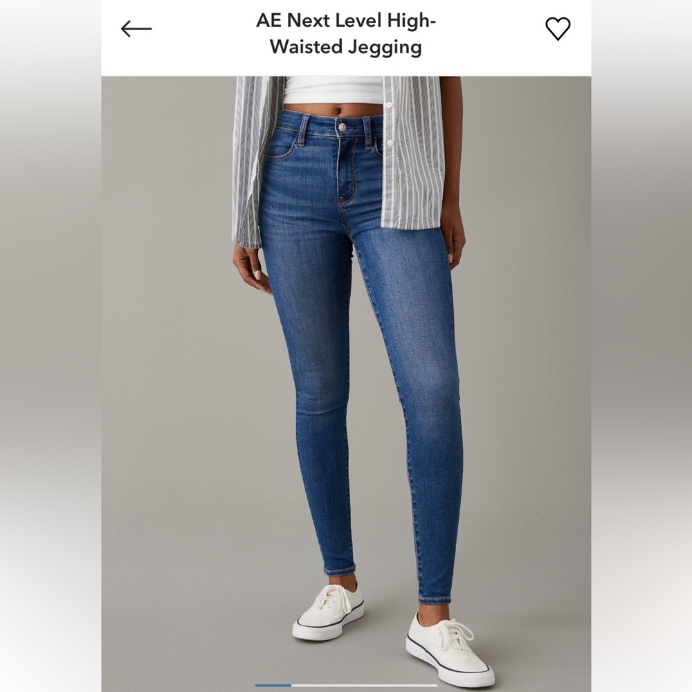 American Eagle Outfitters Blue Skinny Jeans